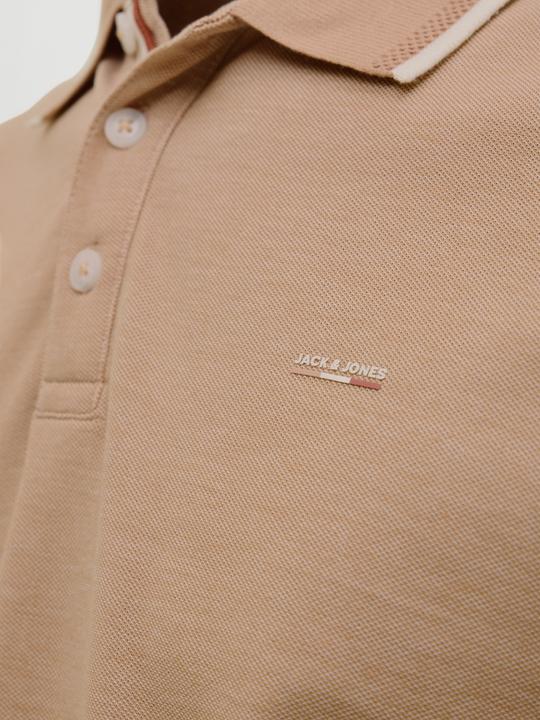 Actual product image Jack & Jones Einfarbig Polokragen T-shirt T-shirt (L)