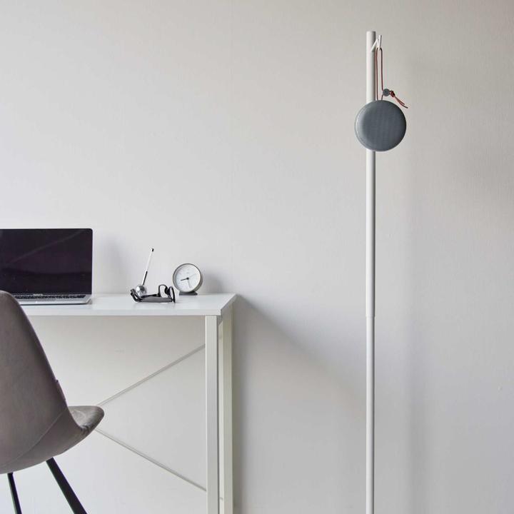 Actual product image Yamazaki TOWER height-adjustable lantern stand