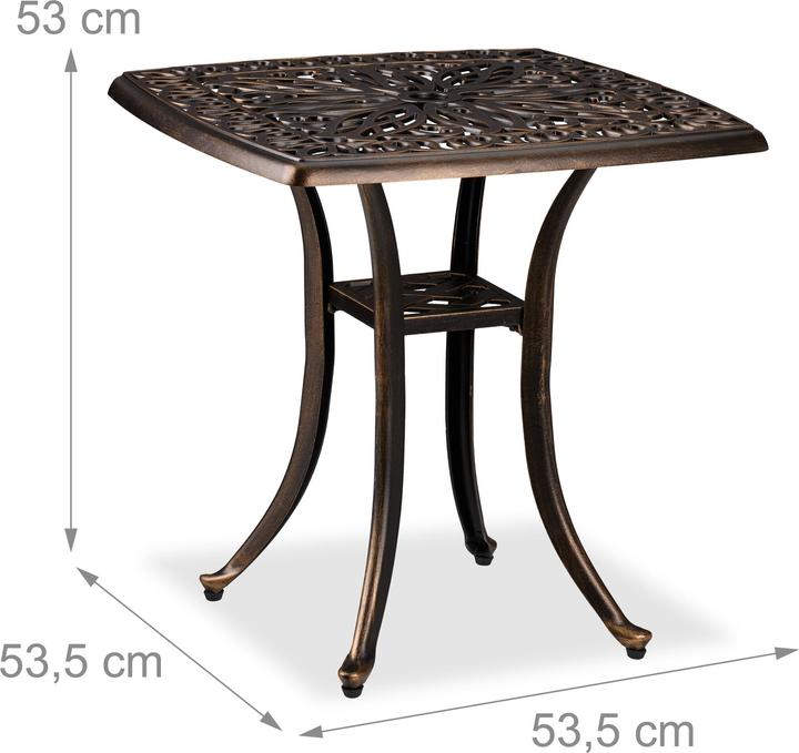 Actual product image Relaxdays Garden table (53.50 cm)