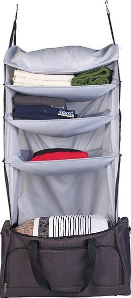Produktbild Xcase 2er-Set faltbare Reisetaschen mit Wäsche-Organizer zum Aufhängen