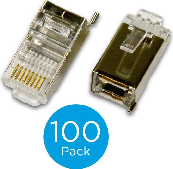 Image du produit Ubiquiti TOUGHCable Connector single 1 pcs, Category 5 RJ-45 Plug, Shielded (Câble réseau Connecteur)