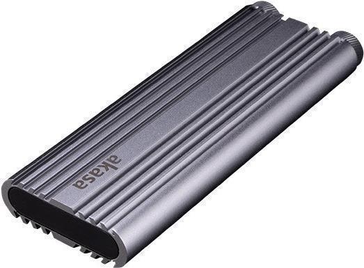 Actual product image Akasa external M.2 NVMe enclosure, USB 3.2, aluminium (M.2)