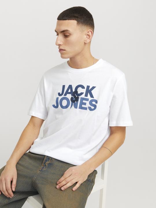 Actual product image Jack & Jones Logo round neck T-shirt T-shirt (L)