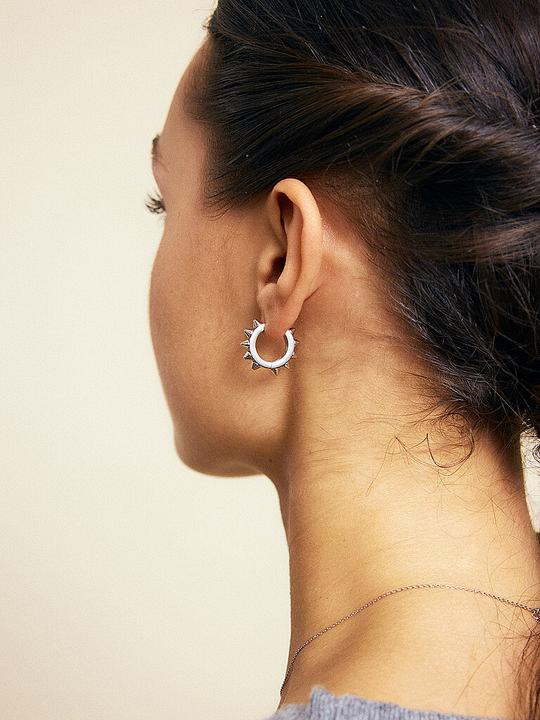 Immagine prodotto Edblad Ohrringe PEAK HOOPS ICON Steel (Metallo)