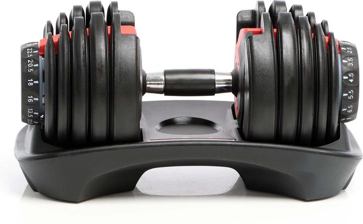 Produktbild Luxtri Verstellbare Kurzhantel mit Drehmechanismus 2,5-24 kg Hantel einstellbar