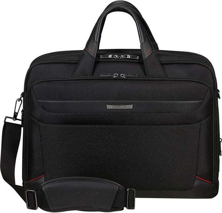 Samsonite Pro-DLX6 shoulder bag 17.3 inch, black (17.30", Universal)