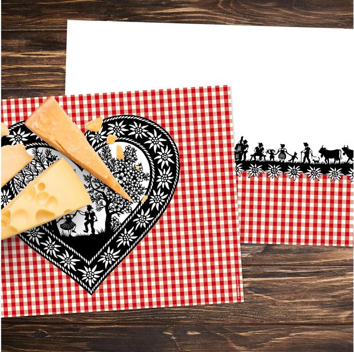 Immagine prodotto Trendform Set da tavola di carta SWISS TRADITION 5 (48 pz., 30 x 42 cm)