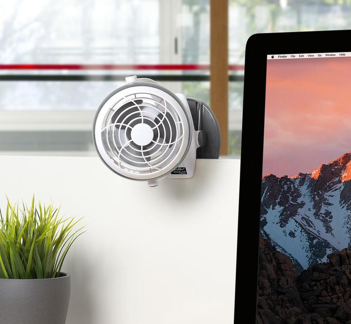 Produktbild Sichler 2er-Set Mobile Ventilatoren mit Klemme (52 dB)