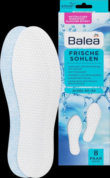 Produktbild dm Balea Frische Sohlen