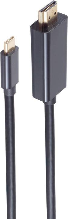Shiverpeaks ®-BASIC-S--Câble Displayport-USB type C mâle vers Displayport mâle, 8K60Hz, 1,0m (1 m, DisplayPort)