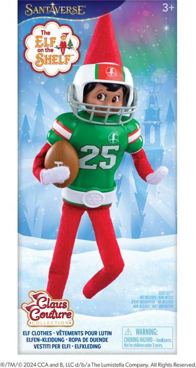 Actual product image Elf on the Shelf The ® Claus Couture® Touchdown Tidings Set