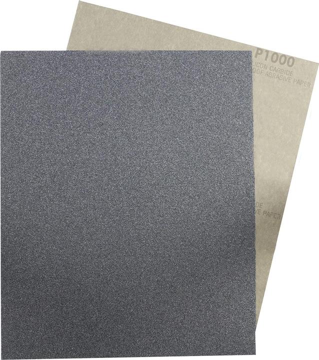 Image du produit Rs Pro Papier abrasif P1000 (très fin), carbure de silicium, 25 pièces (1000)