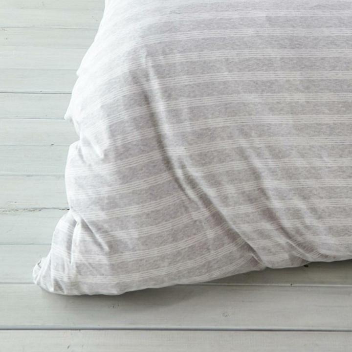 Actual product image BettwarenShop Melange stripes (Bedding set, 135x200 cm + 80x80 cm)