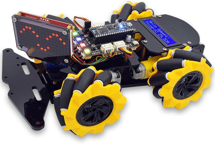 Adeept Roboter-Bauset mit Mecanum-Rädern für ESP32-S3
