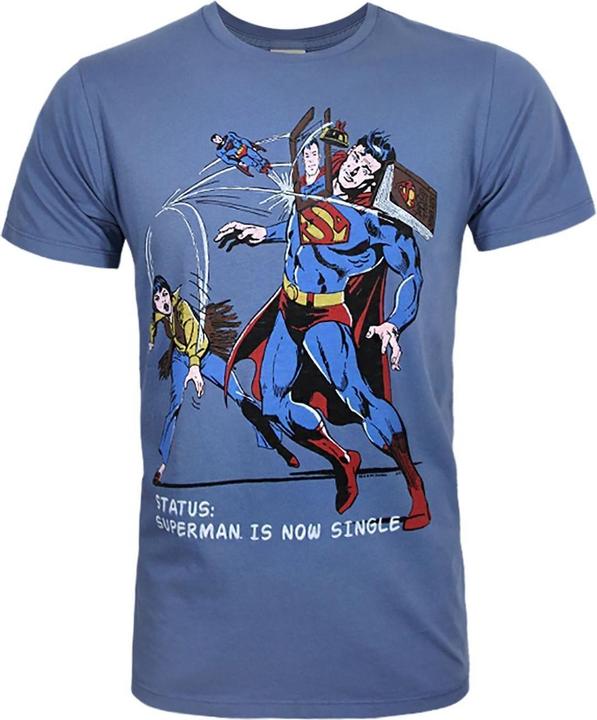 Produktbild Junk Food Superman Is Now Single TShirt (S)