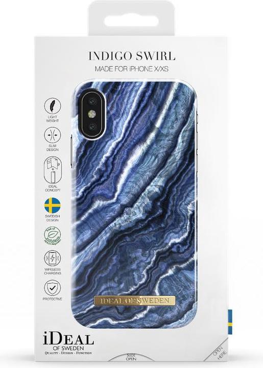 Actual product image iDeal Of Sweden Indigo Swirl (Apple iPhone X, Apple iPhone XS)