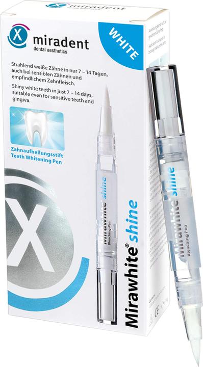 Actual product image Miradent .Mirawhite shine, tooth whitening pencil (1.80 ml, Pen/Pen)