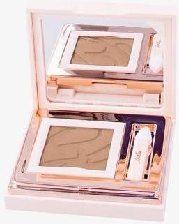 Actual product image Mey Bionike Defence Color Silky Touch Compact Eyeshadow With Brush 416 Caramel (416 Caramel)