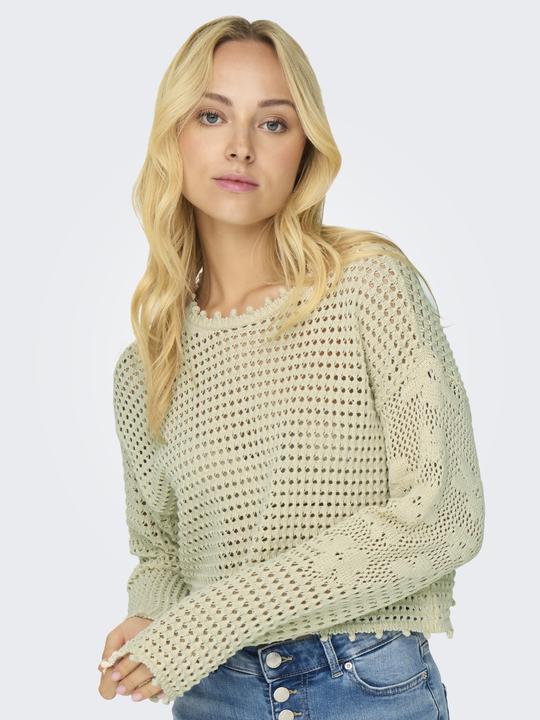 Image du produit Only Raccourci Col rond Pull en maille (L)