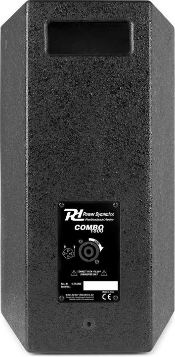 Actual product image Power Dynamics PA system PD Combo 1200 600 watts (Active, 1x 600 W)