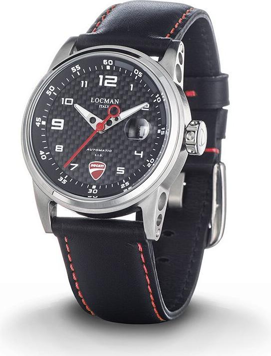 Produktbild Locman Italy Herrenuhr Ducati Automatik Ref. D104A09S (Analoguhr, 42 mm)