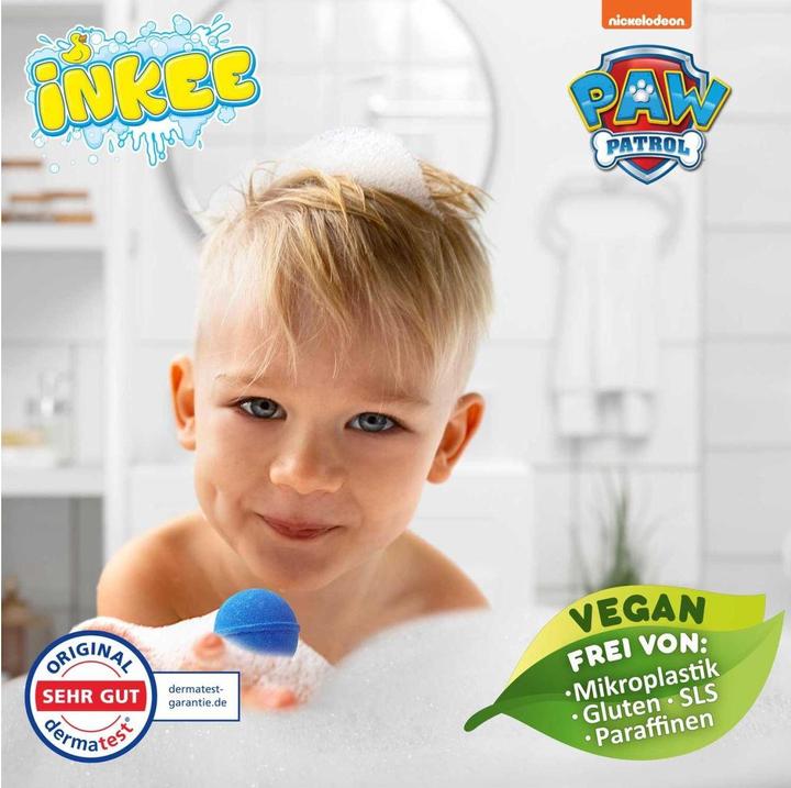Actual product image Craze Inkee Badekugeln 3er Pack Paw Partol (Bath salts)