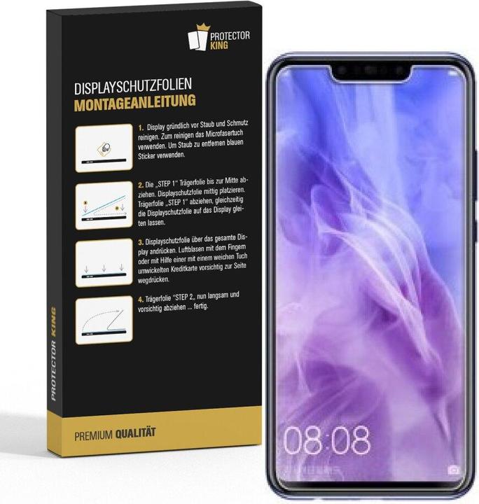 Produktbild Protectorking 6x Panzerfolie Anti-Shock matt entspiegelt (6 Stück, Huawei Nova 3)
