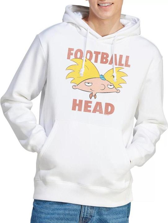 Immagine prodotto Hey Arnold! Football Head Felpa con Cappuccio Uomo (XL)