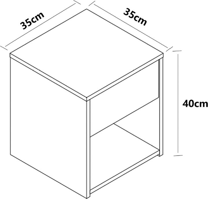 Actual product image VCM Sledo (35 x 35 x 40 cm)