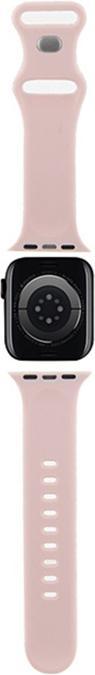 Productafbeelding Hello Kitty Pasek HKAWMSDGPTP Apple Watch 38/40/41mm różowy/roze band Siliconen Tags Graffiti (Roestvrij staal, Silicone)
