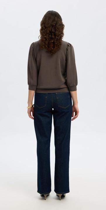 Actual product image Selected Femme Slftenny 3/4 Sweat Top Noos (M)