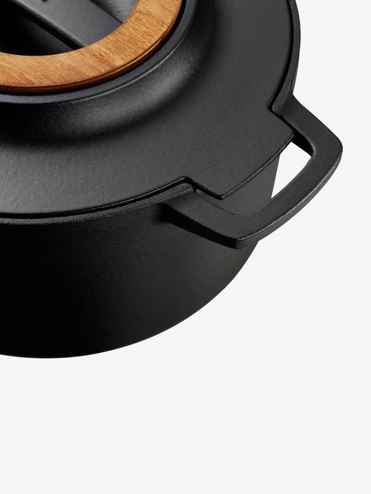 Produktbild Fiskars Kochtopf Norden Gusseisen 6L (Kochtopf, Gusseisen)