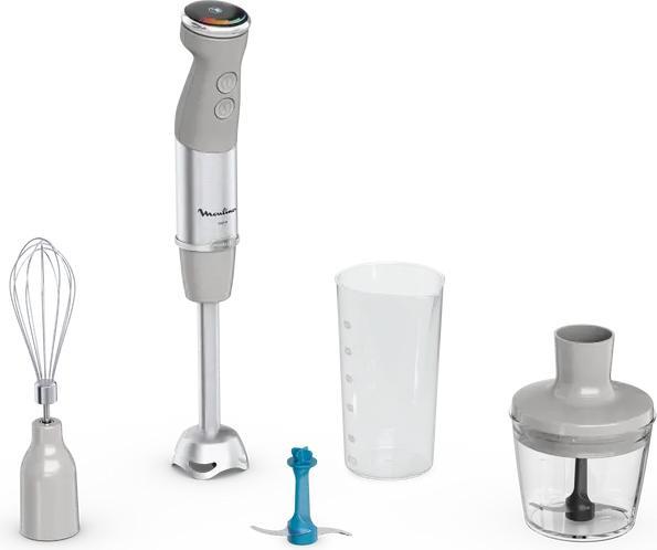 Immagine prodotto Moulinex DD67EB Quickchef+, Frullatore a immersione, Tecnologia con lame Powelix per una miscelazione rapida
