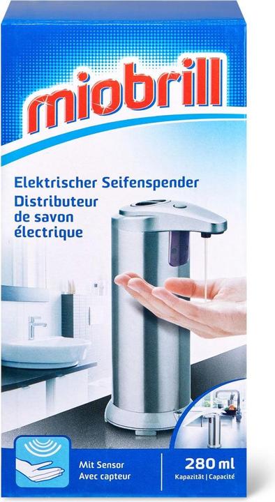 Actual product image Miobrill Electric soap dispenser