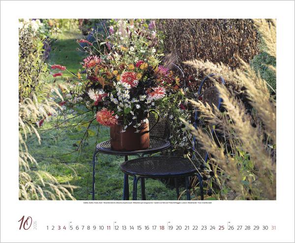 Produktbild Gartenträume 2026 (Englisch, Französisch)