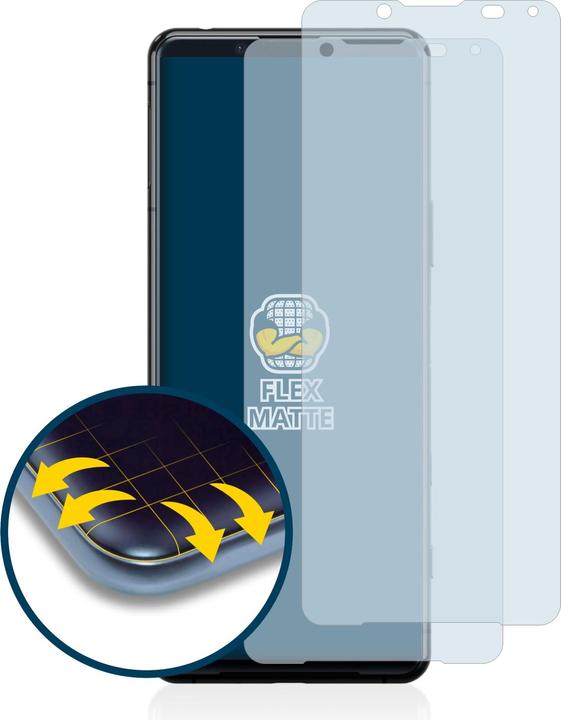 Produktbild BROTECT Full-Cover Displayschutz Matt (2 Stück, Sony Xperia 5 II)