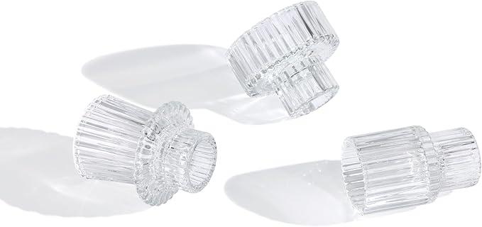 Produktbild Alopini 3pcs, Kerzenhalter, Glas-Kerzenhalter, Kerzenhalter für Tisch Centerpieces, Hochzeit Dekoration und