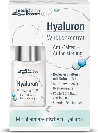 Produktbild Medipharma Hyaluron Wirkkonzentrat Anti-Falten+Aufpolsterung, 13 ml Lösung (13 ml)