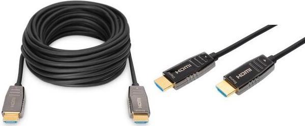 Produktbild Digitus HDMI AOC Hybrid Glasfaserkabel, UHD 8K, 20 m (20 m, HDMI)
