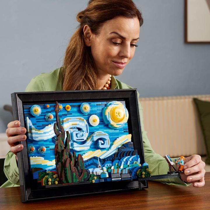 Image du produit LEGO Vincent van Gogh - Nuit étoilée (21333, LEGO difficiles à trouver, LEGO Icons)