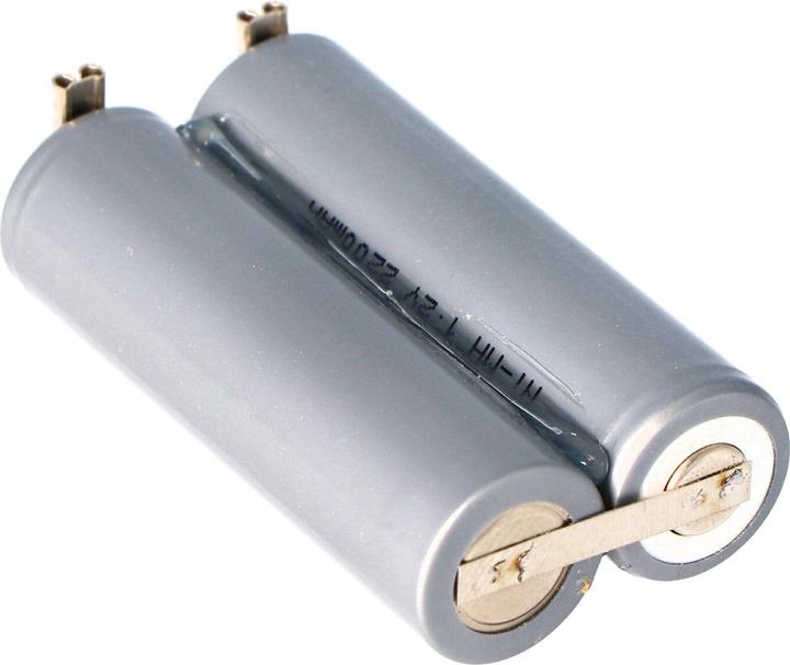 Actual product image AccuCell Akku Moser Ermila Genio Plus Genius Akku 1854-0078 (2 pcs., 2100 mAh)