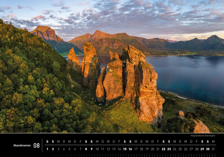 Image du produit Skandinavien Premiumkalender 2026 (50 x 35 cm, Couverture rigide, Allemand)