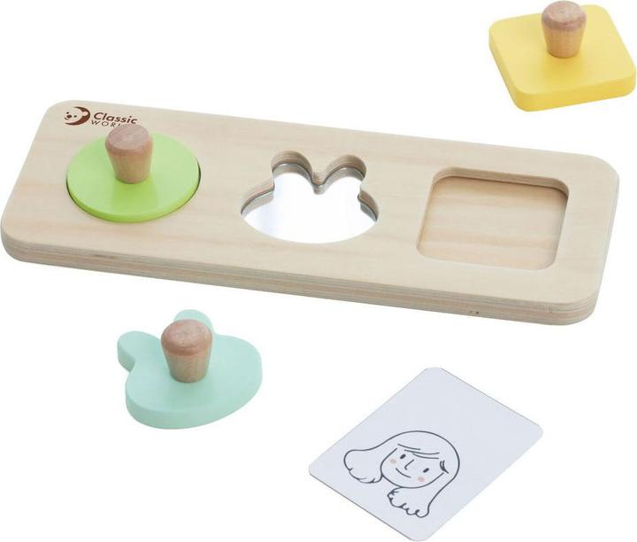 Image du produit Classic World Coffre à jouets Baby Hello 6-12 mois (Hout)
