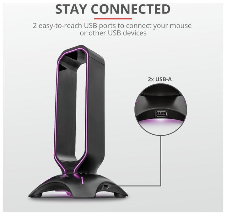 Image du produit Trust CINTAR - Support pour casque d'écoute