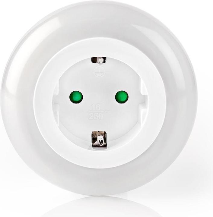 Produktbild Nedis Plug-In-LED-Nachtlicht | Tag/Nacht Sensor | 3680 W | 10 lm | Blau / Grün / Weiss