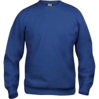 Clique Sweatshirt Rundhals Basic 021030, Polyester, Baumwolle, blau, XL (XL)