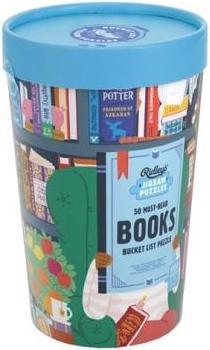 Actual product image Abrams & Chronicle 50 Must-Read Books of the World Bucket List (1000 pieces)