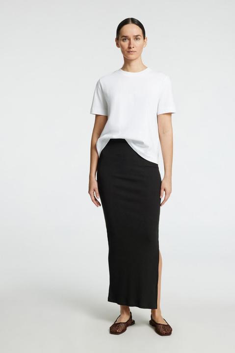 Actual product image Selected Femme Rippmuster Baumwoll Maxirock (L)