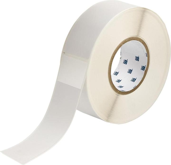 Image du produit Brady THT-83-427-0.5, vinyle auto-laminant, blanc/transparent, 50.80 x 38.10(177.80) mm, perma