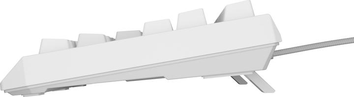 Actual product image Genesis herní klávesnice THOR 230/TKL/RGB/Outemu Red/Bezdrátová USB + Bluetooth/US layout/Bílá (US, Cable, Wireless)